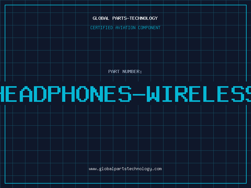 Aviation Part HEADPHONES-WIRELESS