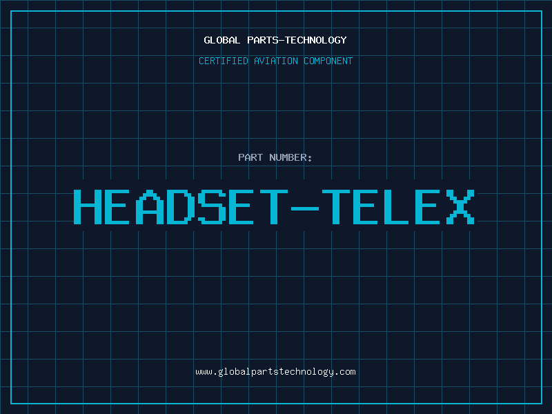 Aviation Part HEADSET-TELEX