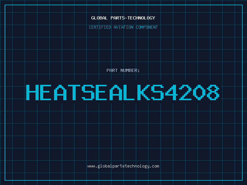 Aviation Part HEATSEALKS4208