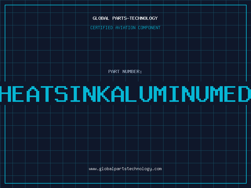 Aviation Part HEATSINKALUMINUMED
