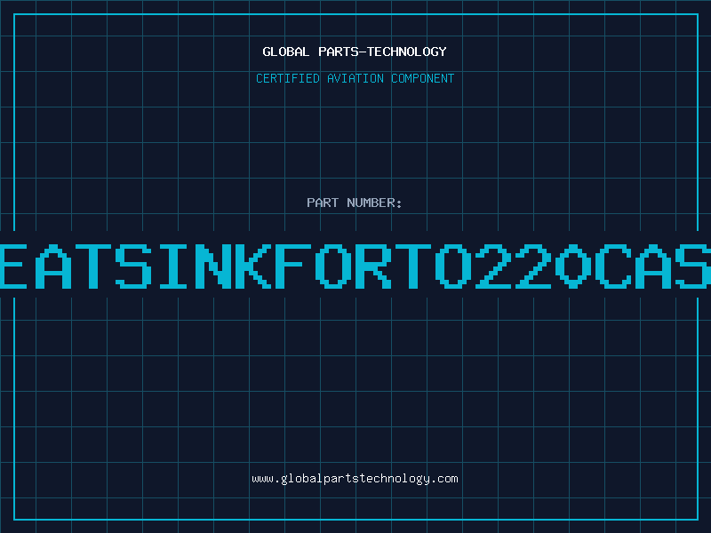 Aviation Part HEATSINKFORTO220CASE