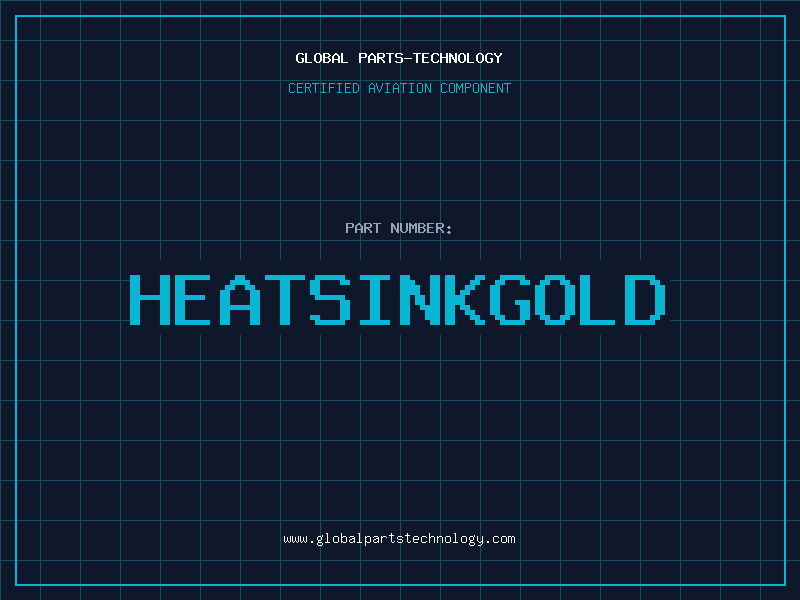 Aviation Part HEATSINKGOLD