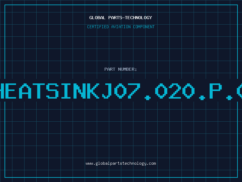 Aviation Part HEATSINKJ07.020.P.0