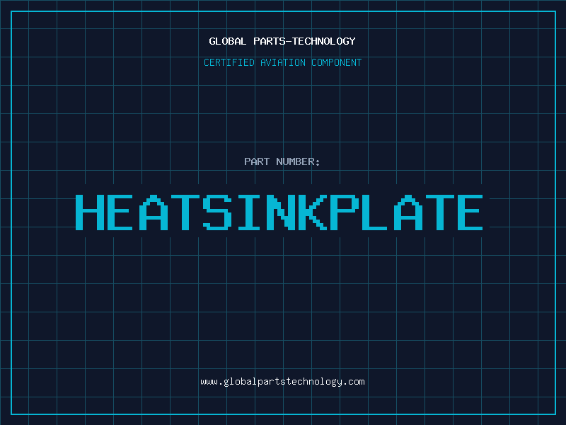 Aviation Part HEATSINKPLATE