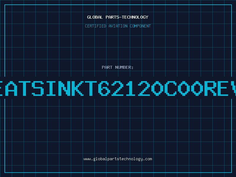 Aviation Part HEATSINKT62120C00REV0