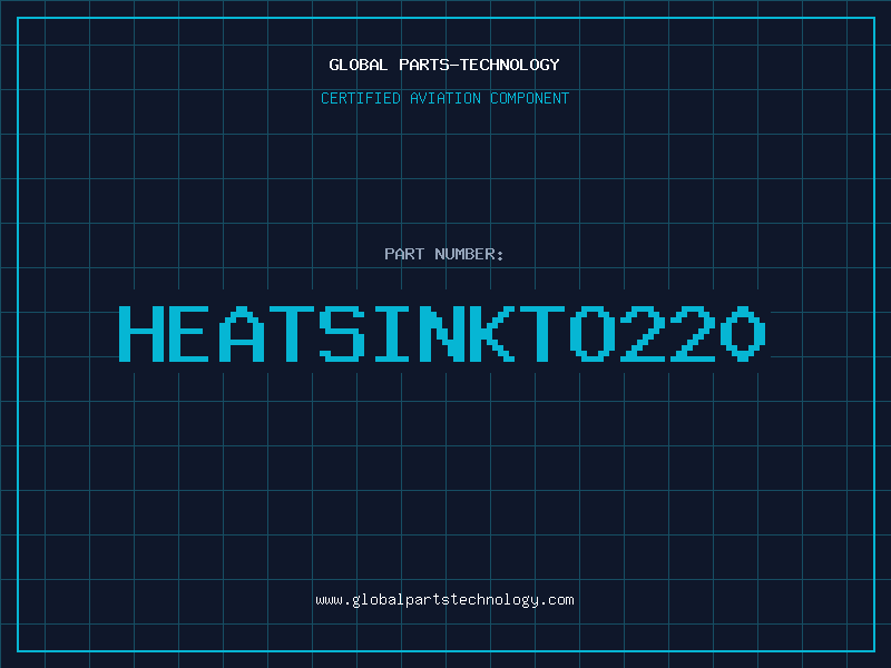 Aviation Part HEATSINKTO220