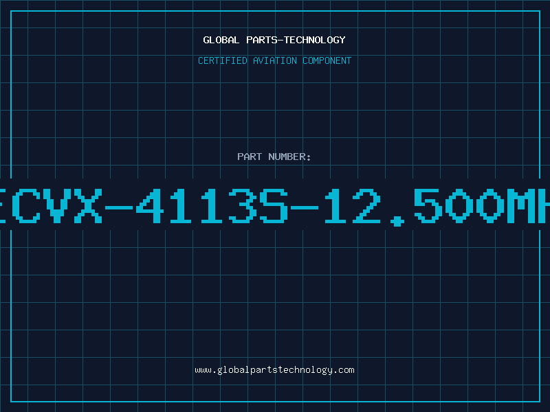 Aviation Part HECVX-4113S-12.500MHZ
