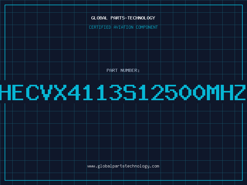 Aviation Part HECVX4113S12500MHZ