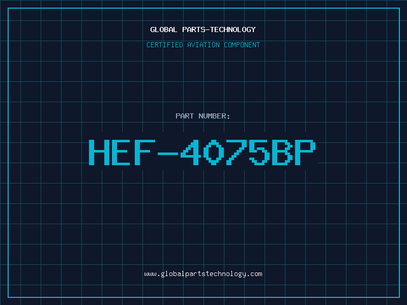 Aviation Part HEF-4075BP