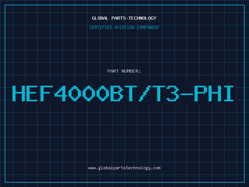 Aviation Part HEF4000BT/T3-PHI