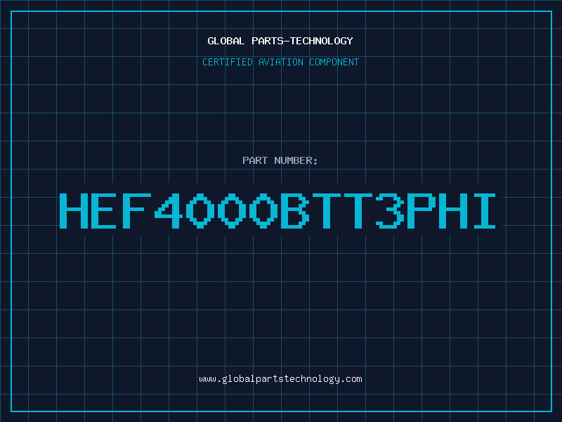 Aviation Part HEF4000BTT3PHI