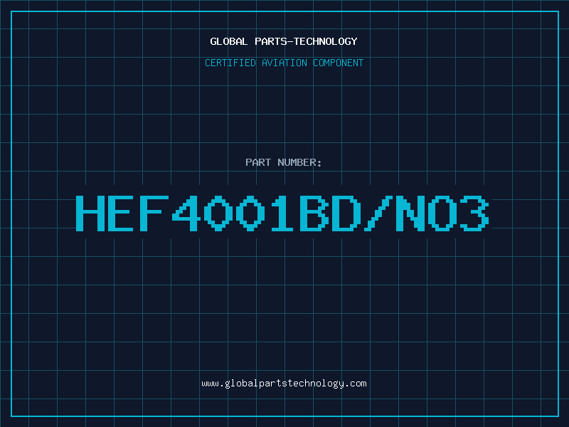 Aviation Part HEF4001BD/NO3