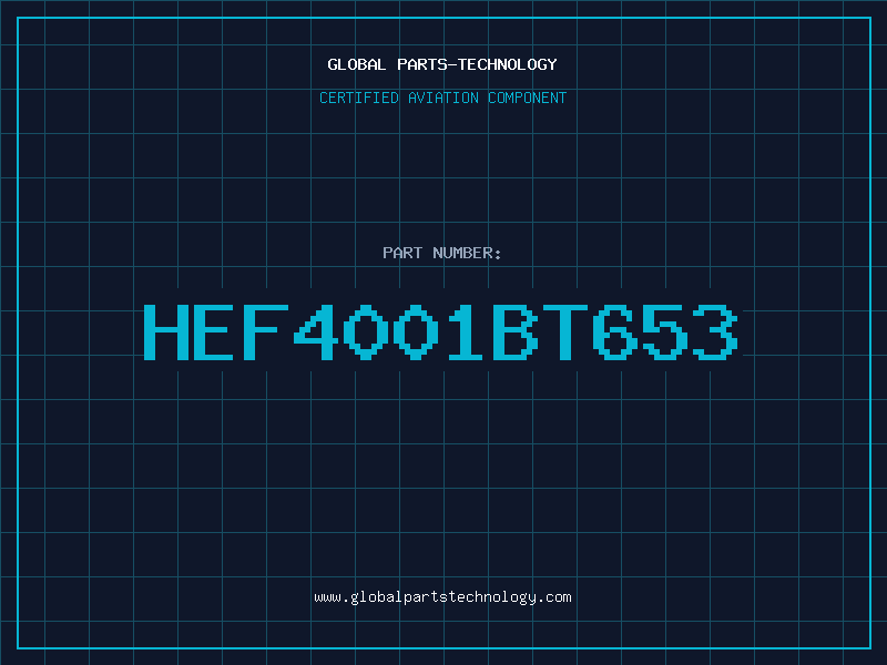Aviation Part HEF4001BT653