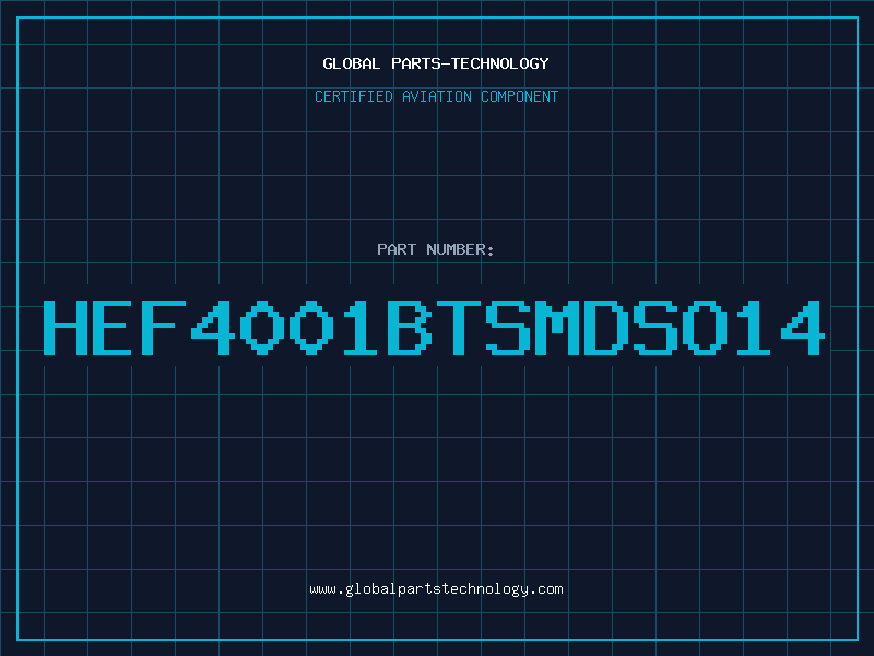 Aviation Part HEF4001BTSMDSO14