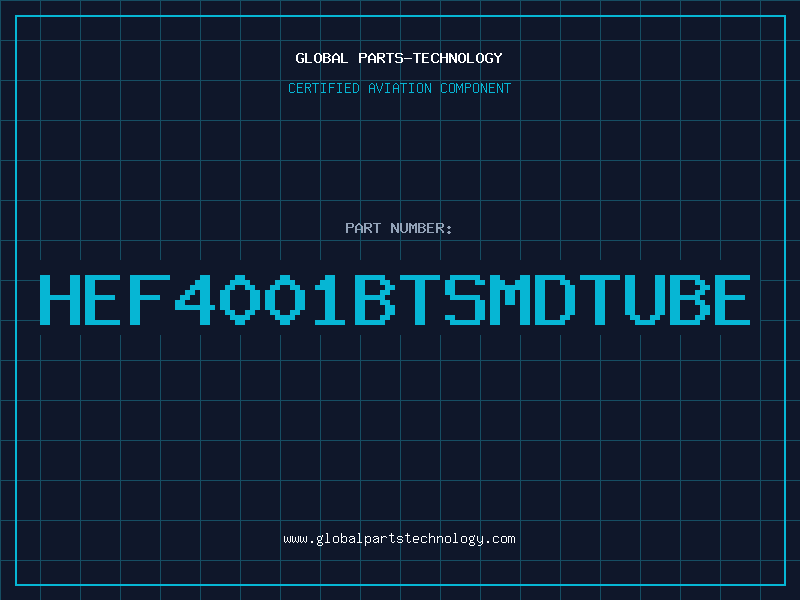 Aviation Part HEF4001BTsmdTube
