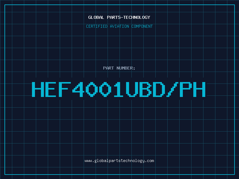 Aviation Part HEF4001UBD/PH