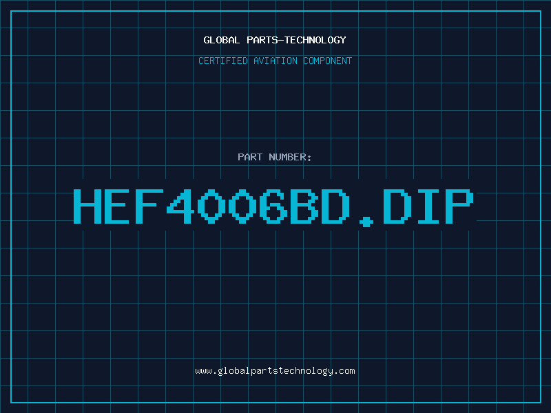 Aviation Part HEF4006BD.DIP