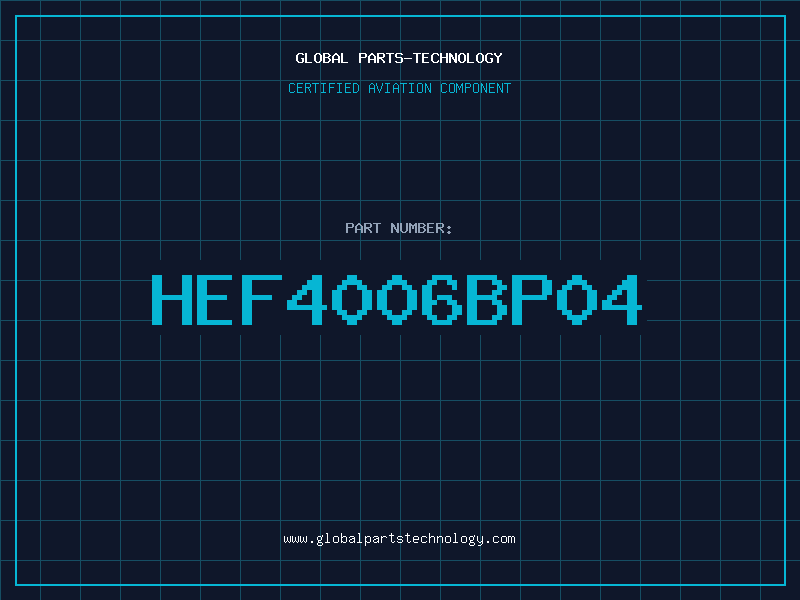 Aviation Part HEF4006BP04