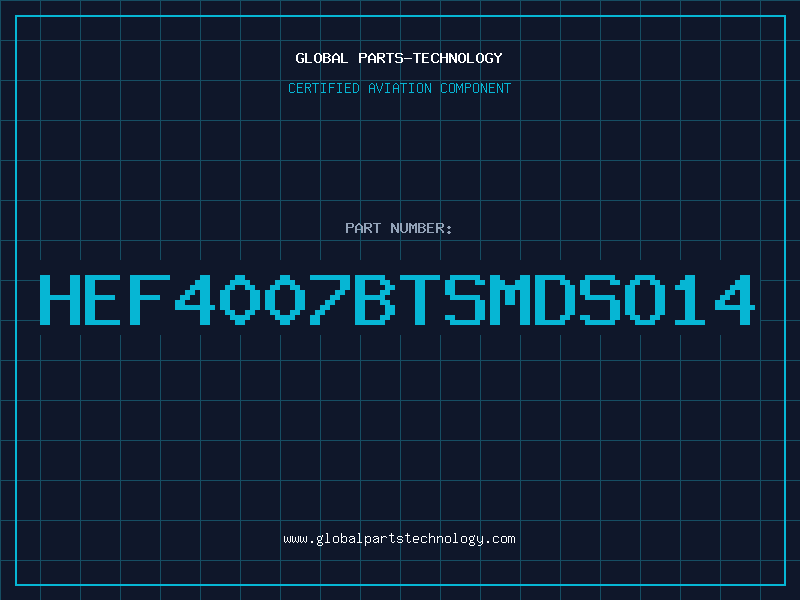 Aviation Part HEF4007BTSMDSO14