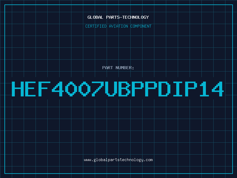 Aviation Part HEF4007UBPPDIP14