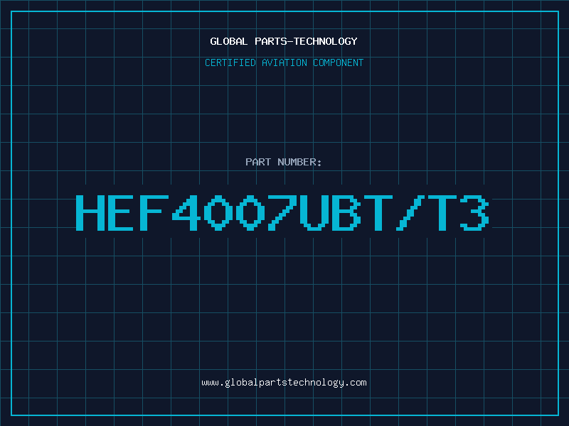 Aviation Part HEF4007UBT/T3