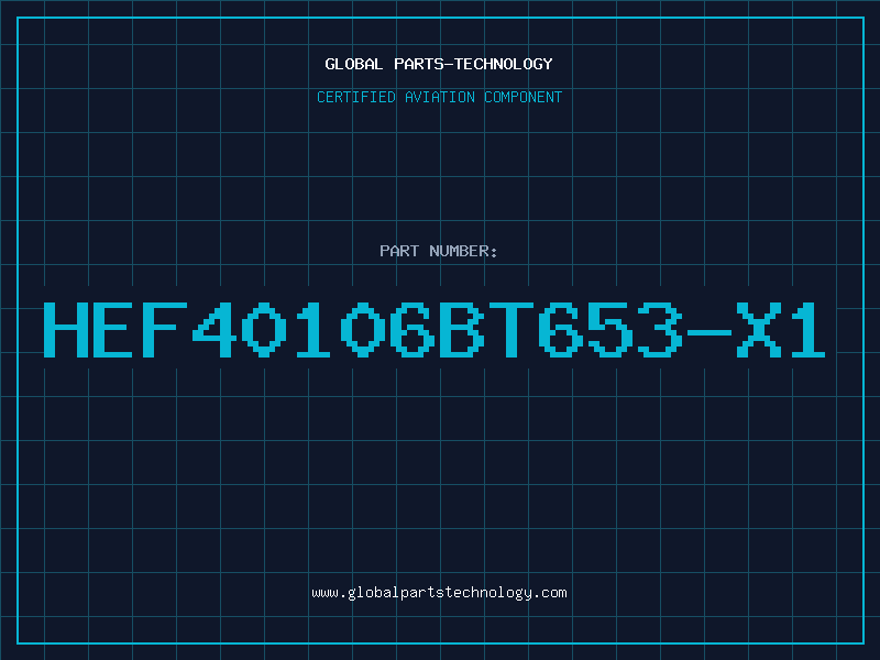 Aviation Part HEF40106BT653-X1