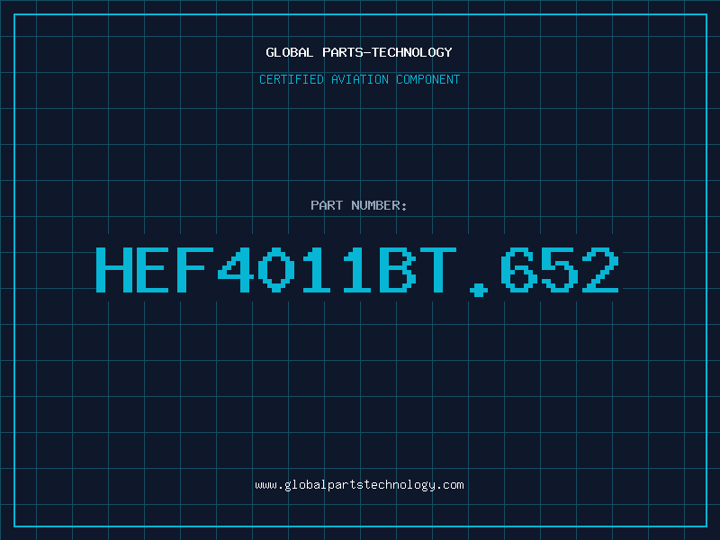 Aviation Part HEF4011BT.652