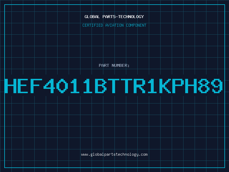 Aviation Part HEF4011BTTR1KPH89
