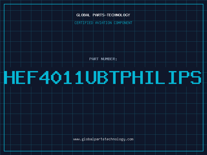 Aviation Part HEF4011UBTPHILIPS