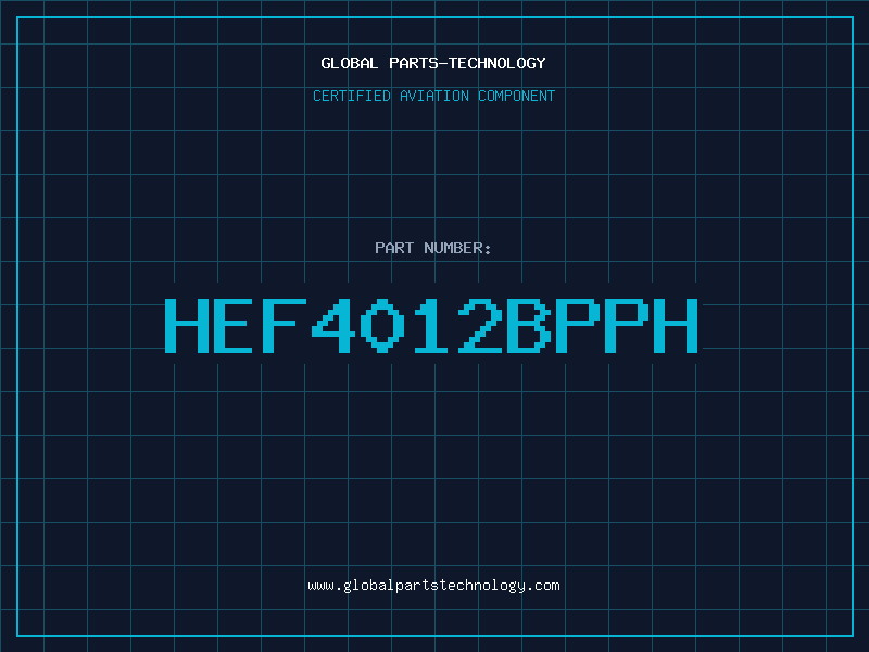 Aviation Part HEF4012BPPH