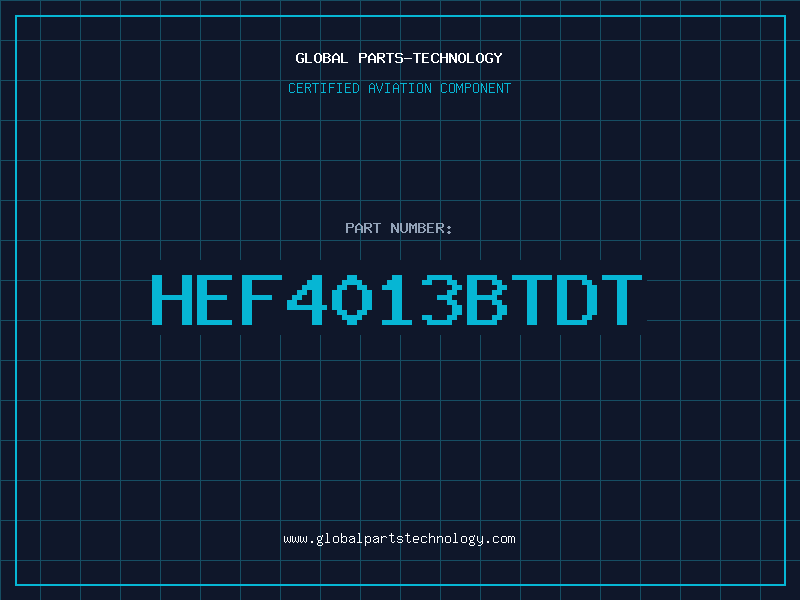 Aviation Part HEF4013BTDT