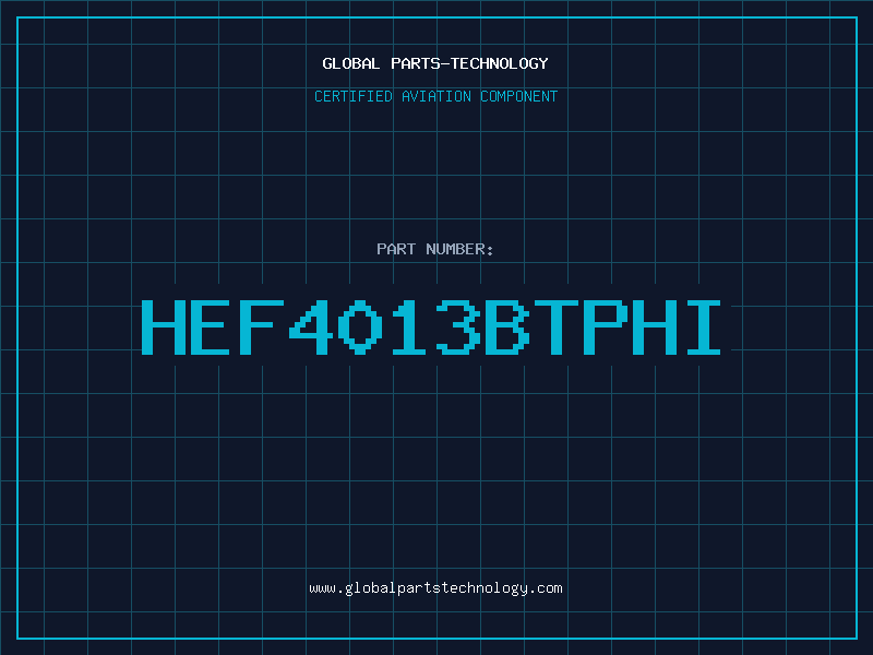 Aviation Part HEF4013BTPHI