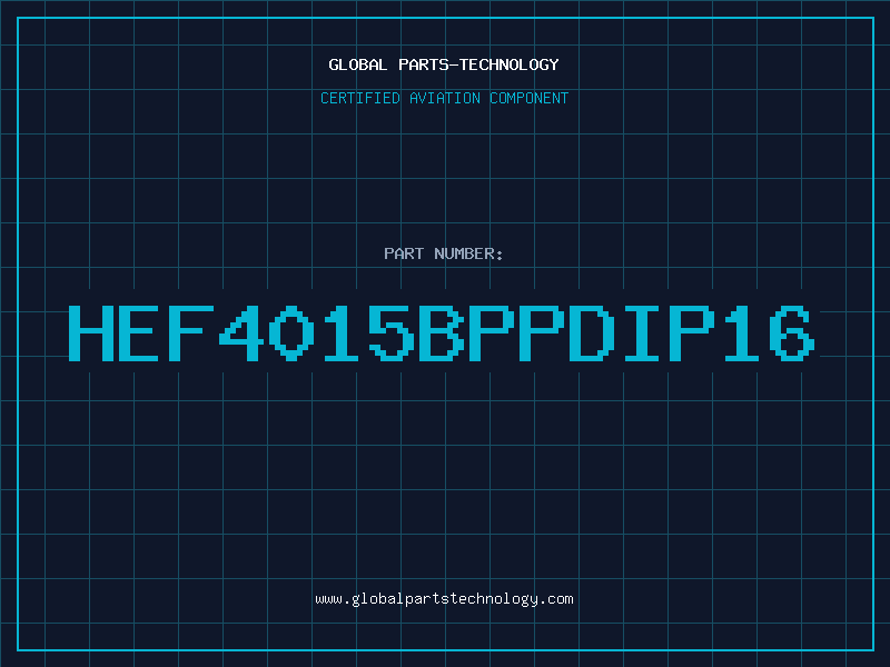 Aviation Part HEF4015BPPDIP16
