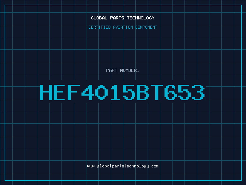 Aviation Part HEF4015BT653
