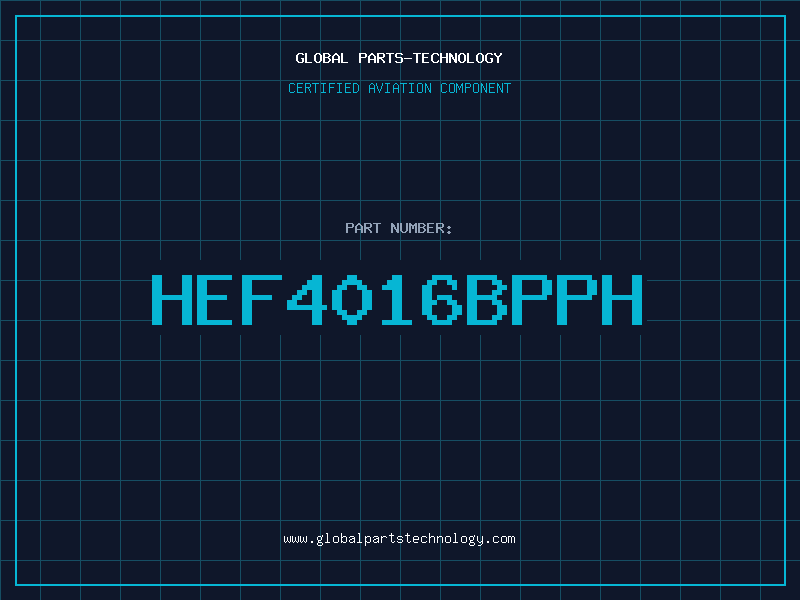 Aviation Part HEF4016BPPH