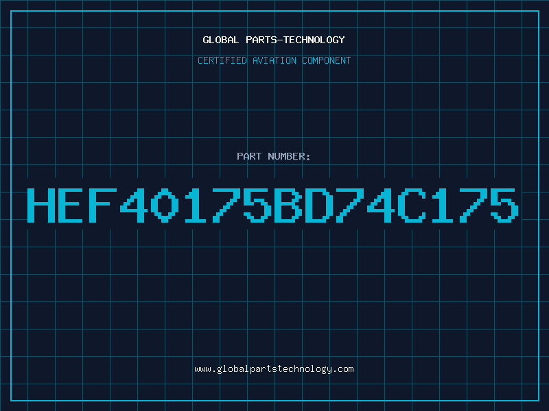 Aviation Part HEF40175BD74C175