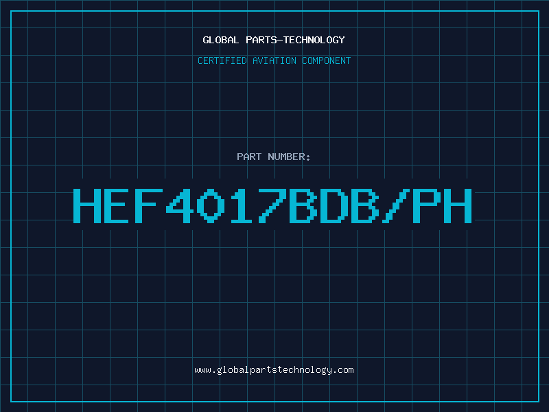 Aviation Part HEF4017BDB/PH