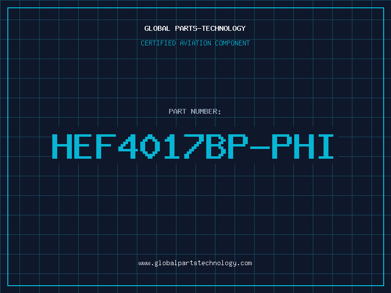 Aviation Part HEF4017BP-PHI