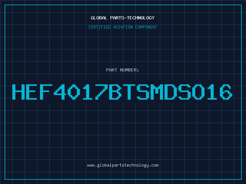 Aviation Part HEF4017BTSMDSO16