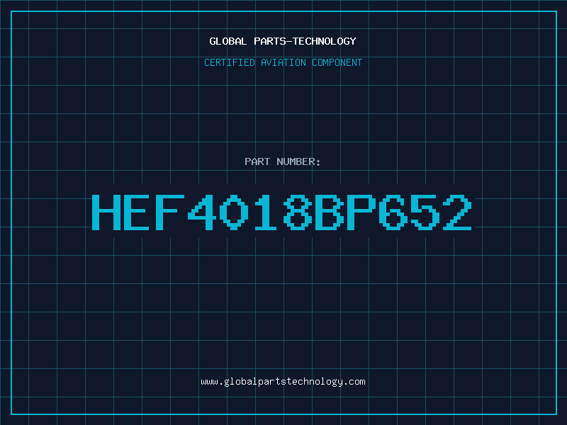Aviation Part HEF4018BP652