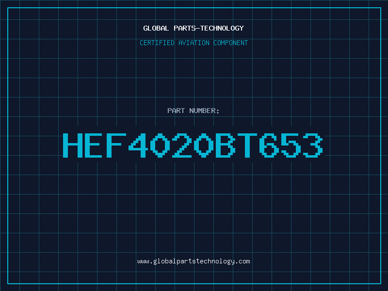 Aviation Part HEF4020BT653