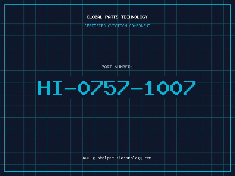 Aviation Part HI-0757-1007