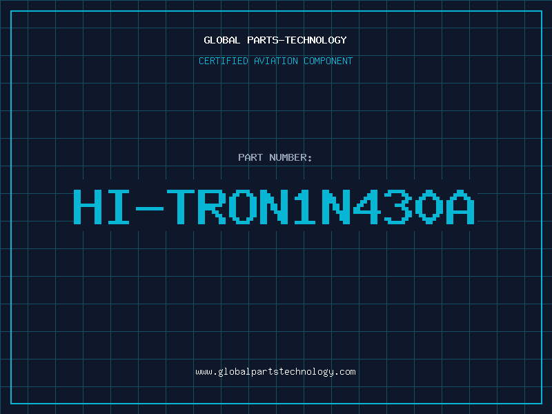 Aviation Part HI-TRON1N430A