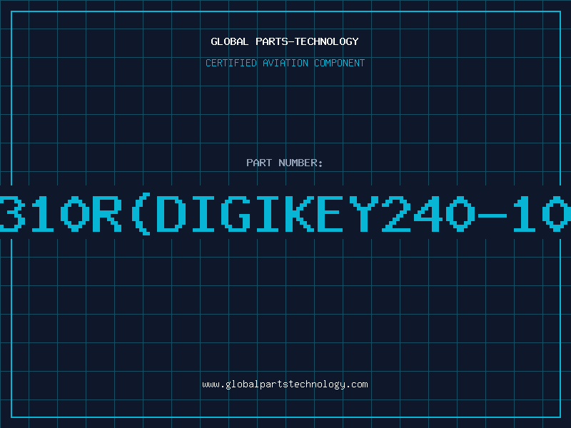 Aviation Part HI0805N310R(DigiKey240-1007-1-ND