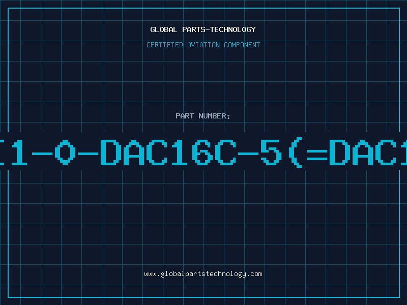 Aviation Part HI1-0-DAC16C-5(=DAC16