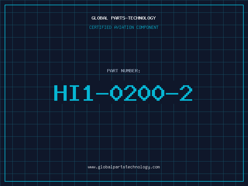 Aviation Part HI1-0200-2