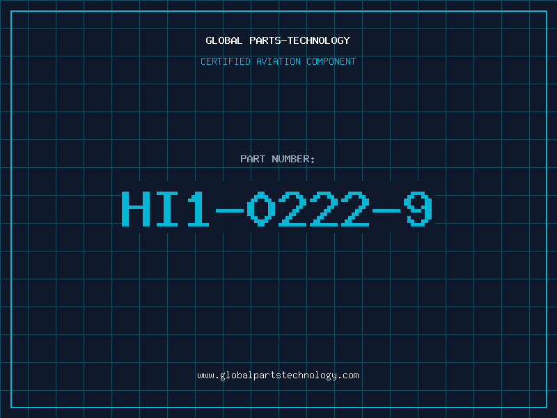 Aviation Part HI1-0222-9