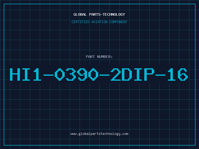 Aviation Part HI1-0390-2DIP-16