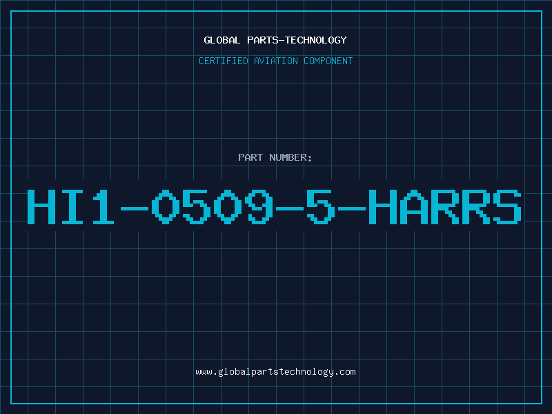 Aviation Part HI1-0509-5-HARRS