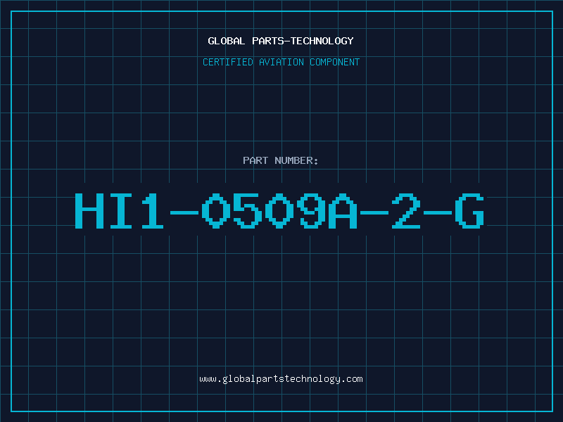 Aviation Part HI1-0509A-2-G